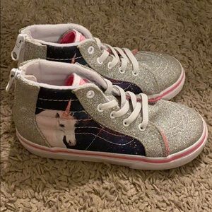 Vans Sk8 Hi Zip Unicorn Skate Shoe